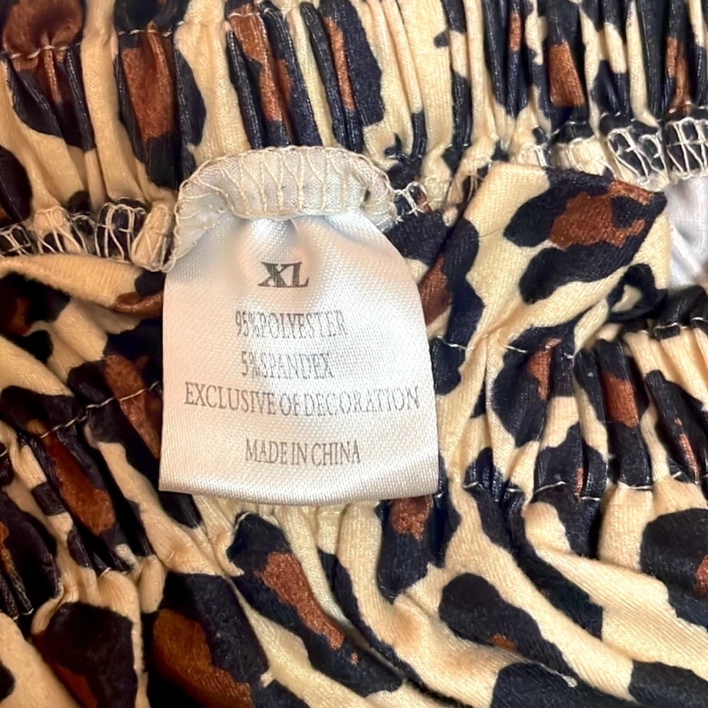 Girls Leopard Print Skirt Size 5 - Picture 4 of 6